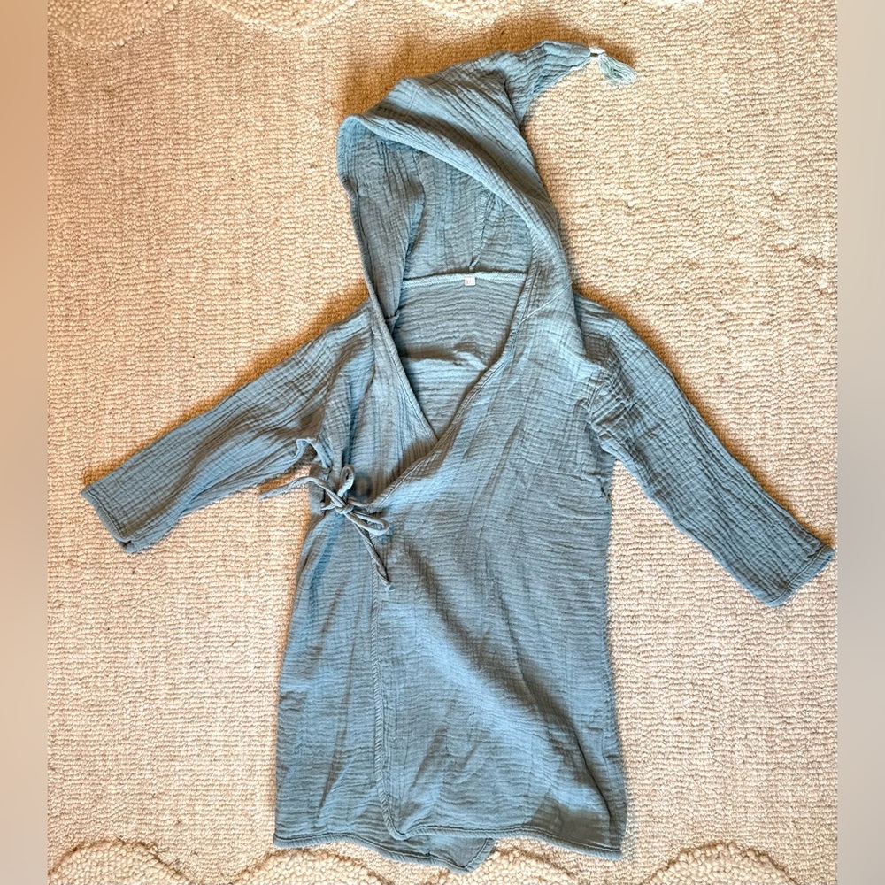 Child’s Cotton Gauze Wrap Robe